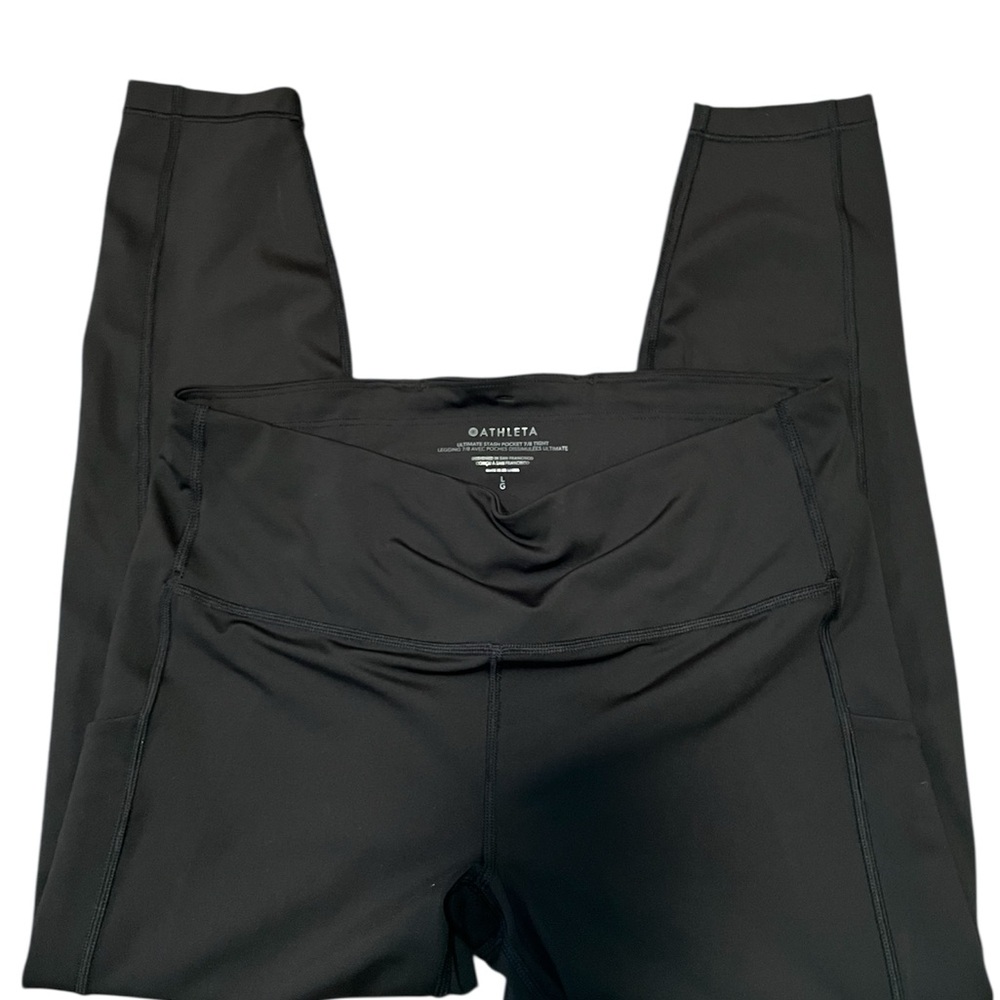 Athleta Black Leggings 7/8